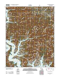 Reeds Spring 2012 topographic map thumbnail