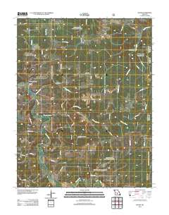 Manes 2012 topographic map thumbnail