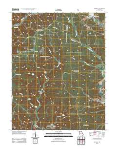 Midridge 2012 topographic map thumbnail