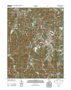 Potosi 2011 topographic map thumbnail