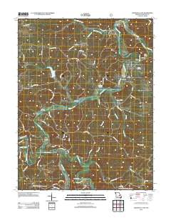Onondaga Cave 2012 topographic map thumbnail