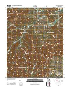 Shell Knob 2012 topographic map thumbnail