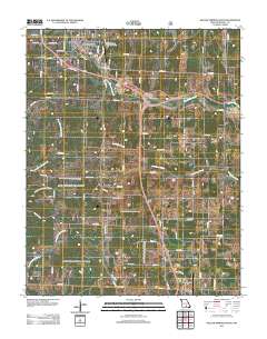 Willow Springs South 2011 topographic map thumbnail