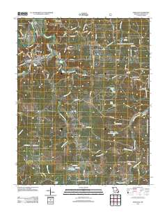 Steelville 2011 topographic map thumbnail