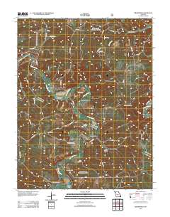 Brownfield 2012 topographic map thumbnail