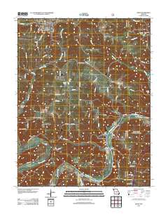 Dixon 2012 topographic map thumbnail