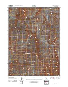 Bear Buttes 2011 topographic map thumbnail