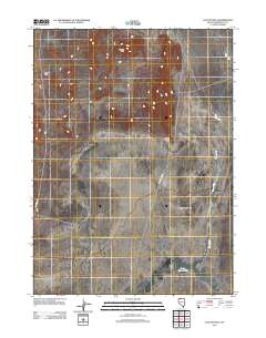 Coyote Hills 2011 topographic map thumbnail