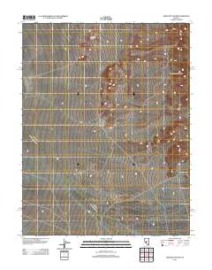 Crescent Dunes 2012 topographic map thumbnail