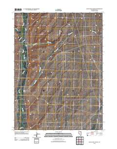 Buena Vista Ranch 2012 topographic map thumbnail