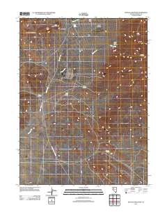 Buffalo Mountain 2011 topographic map thumbnail