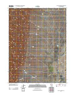 Buffalo Springs 2011 topographic map thumbnail