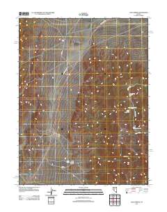 Cold Springs 2012 topographic map thumbnail