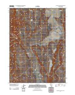 Coleman Canyon 2011 topographic map thumbnail