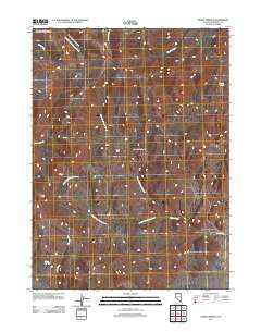 Burnt Springs 2011 topographic map thumbnail