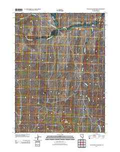 Cedar Mountain Draw 2012 topographic map thumbnail