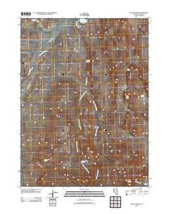 Butte Spring 2011 topographic map thumbnail