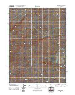 Button Lake 2012 topographic map thumbnail