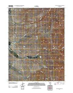 Coffin Mountain 2012 topographic map thumbnail