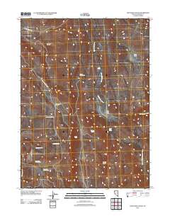 Crutcher Canyon 2011 topographic map thumbnail