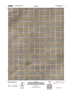Carson Sink SE 2011 topographic map thumbnail