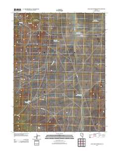 Chin Creek Reservoir 2012 topographic map thumbnail