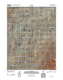 Dixie Valley 2011 topographic map thumbnail