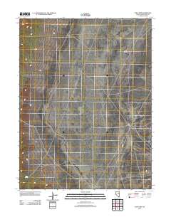 Cow Camp 2012 topographic map thumbnail