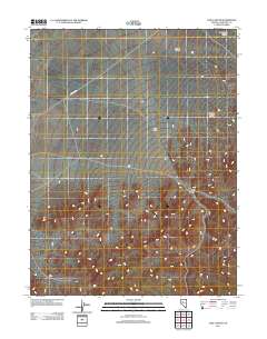 Cow Canyon 2011 topographic map thumbnail