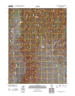 Camp Creek Canyon 2011 topographic map thumbnail