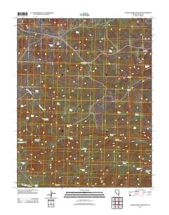 Chokecherry Mountain 2012 topographic map thumbnail