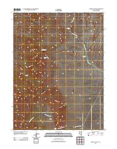 Corral Canyon 2012 topographic map thumbnail