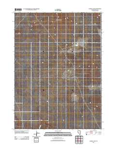 Corral Lake 2012 topographic map thumbnail