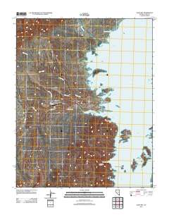 Echo Bay 2012 topographic map thumbnail