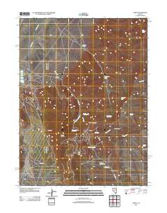 Cortez 2012 topographic map thumbnail