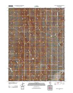Carico Lake North 2012 topographic map thumbnail