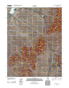Gap Mountain 2012 topographic map thumbnail
