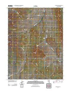 Garden Pass 2012 topographic map thumbnail