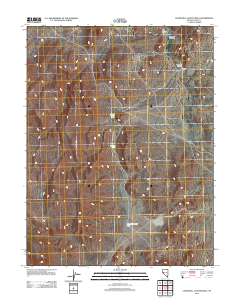 Churchill Canyon Well 2011 topographic map thumbnail