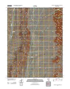 Georges Canyon Rim SE 2012 topographic map thumbnail