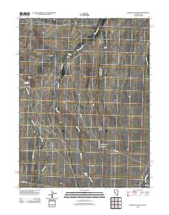 Georgetta Ranch 2012 topographic map thumbnail