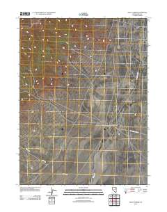 Dolly Varden 2012 topographic map thumbnail