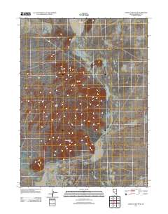 Donna Schee Peak 2011 topographic map thumbnail