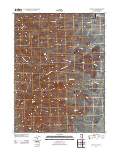 Donnelly Creek 2011 topographic map thumbnail
