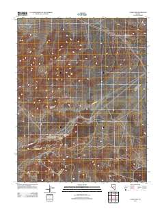 Candelaria 2011 topographic map thumbnail