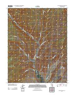 Buck Wash Well 2012 topographic map thumbnail