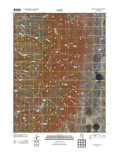 Diamond Peak 2012 topographic map thumbnail