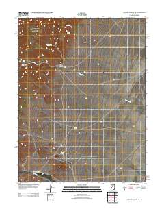 Carroll Summit NE 2011 topographic map thumbnail