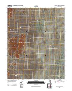 Deadman Spring NE 2012 topographic map thumbnail