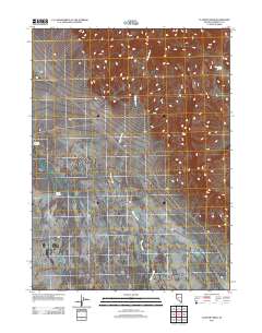 Clapper Creek 2011 topographic map thumbnail